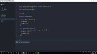Application Menu in Electron