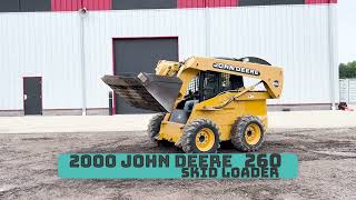 2000 John Deere 260 Skid Loader