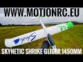 Skynetic Shrike Glider 1450mm PNP      REVIEW+SETTINGS - www.motionrc.eu