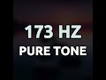 173 hz pure tone frequency for anti aging delta wave