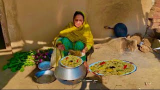 Living village life || Traditional village Food || Mattar Pulao 🫛🫛 Recipe || VillageLifeMorning