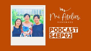 S4E02 | Muita chuva e alguns projetos 🌧️ | PODCAST MI ATELIER