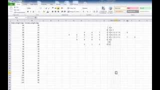 Excel: Make a stem and leaf plot