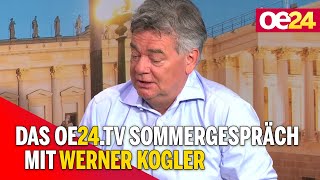 Das oe24.TV Sommergespräch mit Werner Kogler