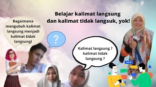 Kalimat Langsung dan Kalimat Tak Langsung dalam  Novel Sejarah, BAHASA INDONESIA, ANIK SULISTYAWATI