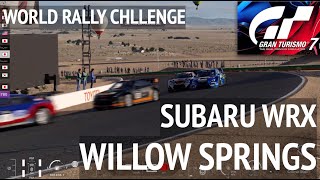 GT7【ワールドラリーチャレンジ・ウイロースプリングス】スバルWRX Gr.B GT7 [World Rally Challenge Willow Springs] Subaru WRX Gr.B