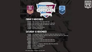 2018 State Of Origin Friday