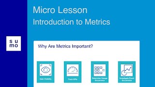 Microlesson: Introduction to Metrics