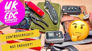 Realistic uk urban EDC? Or do you need pocketfuls of stuff ‘just in case’