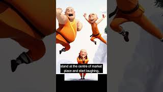 Three Laughing Monks Story - Zen Motivation #shorts