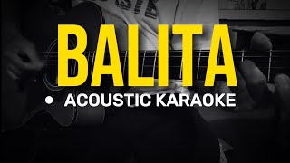 Balita - Asin (Acoustic Karaoke) OPM folk rock