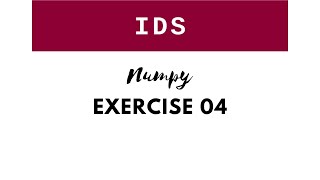 Numpy Exercise 04 Write a NumPy program to test a given array element wise for finiteness