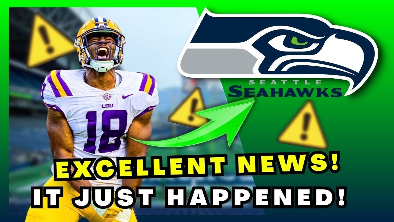 SEATTLE SEAHAWKS LATEST NEWS! IT JUST HAPPENED! EXCELLENT NEWS! NFL ...