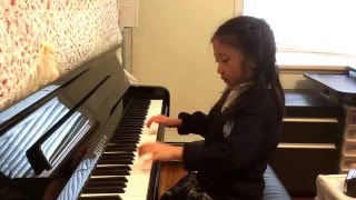 Chloe Sun (5 years) plays Etude in C Major by A.Diabelli