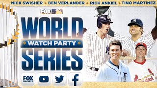 World Series Watch Party: Nick Swisher, Tino Martinez, Rick Ankiel, Ben Verlander | GAME 5 | FOX MLB