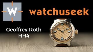 Geoffrey Roth HH4 Review: a Rare American-Made Watch with Swiss Movement