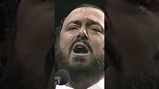 Luciano Pavarotti performing O Sole Mio at the Madison Square Garden in New York in 1987.