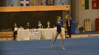 2009 Elite Canada Kristina Vaculik Floor Day1