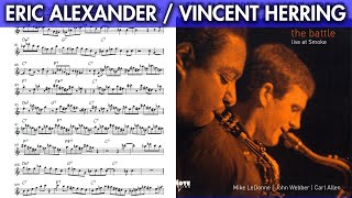 36 Choruses on the Blues: Vincent Herring & Eric Alexander on 