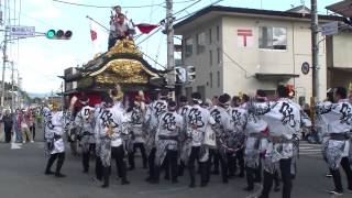 2012.10.5　二本松ちょうちん祭り　亀谷若連太鼓台③