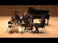 decoda plays brahms piano quartet in g minor at vassar