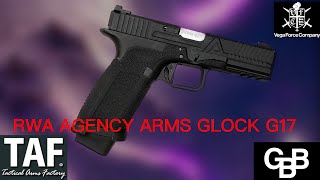 GasBlowBack雞嗶嗶（AIRSOFT06)我的第一把Agency Arms-RWA Agency Arms GLOCK17 ft.VFC