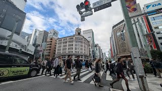 【高画質FHDお散歩ライブカメラ】銀座　有楽町　新橋　散歩　Ginza Yurakucho Shinbashi Walking【live camera】2024/10/10