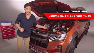 Isuzu Know and Go | Checking the Power Steering Fluid