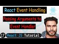 Passing Argument to Event Handler in React | React JS Tutorial