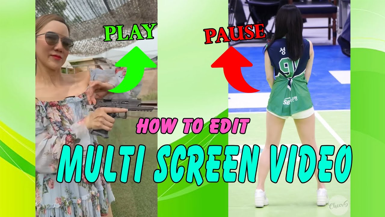 How To Edit Multi Screen Video Youtube