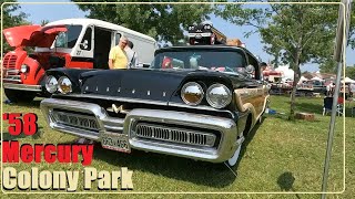 7 28 24 INCREDIBLE '58 MERCURY COLONY PARK WAGON SEEN AT GRANBY QC SHOW