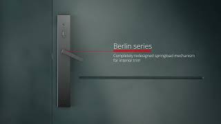 BERLIN Lever \u0026 Gripset Handle (by FERCO) - Entrance Door Hardware