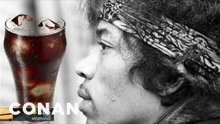 First Listen: New Jimi Hendrix Music Discovered And It's Weird | CONAN on TBS