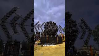 Maha pro Light india biggest dj setup #shorts #dj #light #youtubeshorts #like #viralvideo #djviral