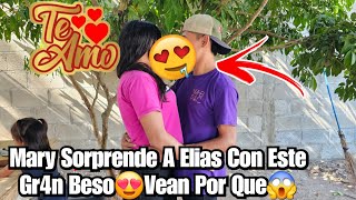 Mary y Elias Con Este Gr4n Beso Le Pidio Esto A Elias😍😱Esto es Lo Mas Hermoso Que Veras Hoy🤭