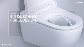 Ein Dusch-WC für jedes Bad: Geberit AquaClean Alba | Neuheiten Preview 2024