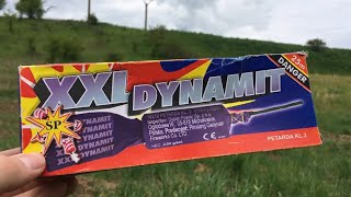 Test petard XXL DYNAMIT - SuperPower / Zabytkowe Petardy