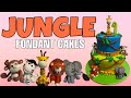 WILD ANIMAL CAKE/JUNGLE CAKE