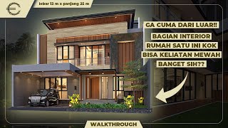 GA CUMA DARI LUAR!! BAGIAN INTERIOR RUMAH SATU INI KOK BISA KELIATAN MEWAH BANGET SIH?? -JASA DESAIN