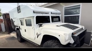 Humvee DIY High Low Camper day 28