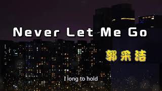 《Never Let Me Go》 -郭采洁-完整原唱版『动态歌词 』| Tiktok China Music | Douyin Music |