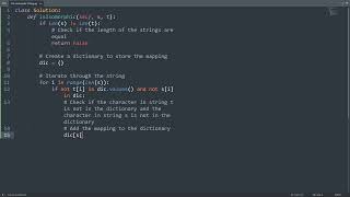 Leetcode 205. Isomorphic Strings in Python | Python Leetcode | Python Coding Tutorial | Python ASMR