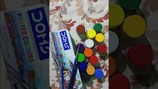 Unboxing Doms poster colour 14 shades Rs194 #flipkart #colors#poster #doms #short #unboxing#review