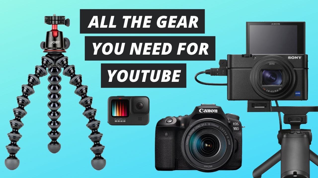 What Equipment Do You Need To Start A YouTube Channel In 2021? The Best ...