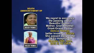 Delicia Thomas short