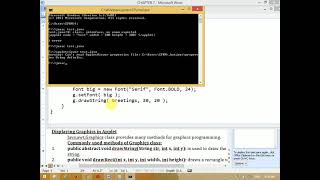 JAVA APPLET PROG PARAMETER & GRAPHICS
