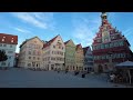 esslingen am neckar germany. walk in the old town. 4k