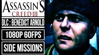 ASSASSIN'S CREED 3 (100% Synch) [DLC] Benedict Arnold All Side Missions Walkthrough No Commentary
