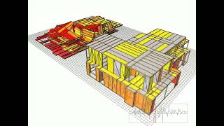 制振住宅(手前)_改修_2024年能登半島地震K-net穴水観測波100%