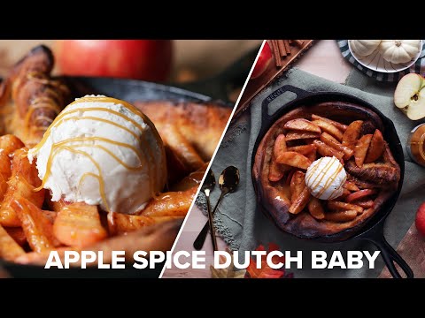 Apple Herbs Dutch Baby Recipe from Tasty